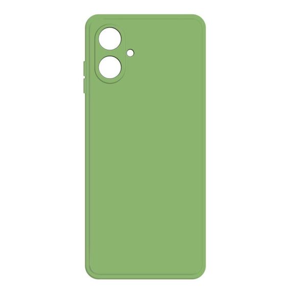 Per Samsung Galaxy A06 4G / 5G Custodia per telefono in silicone liquido imitazione (verde matcha)