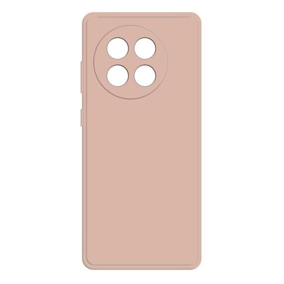 Per OnePlus 13R Custodia per telefono in silicone liquido imitazione (rosa)