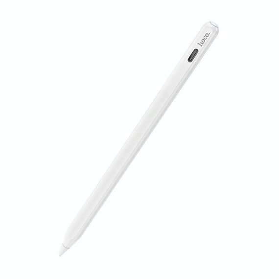 Penna capacitiva attiva anti-smarrimento con display digitale intelligente hoco GM112 (bianca)