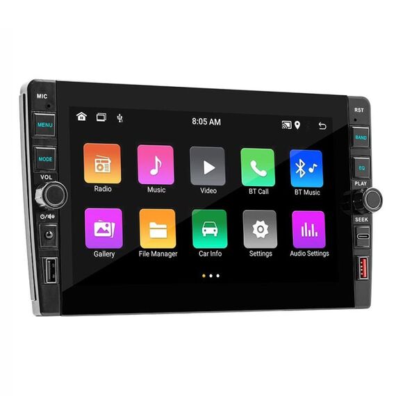 Autoradio Bluetooth FM da 9 pollici MP5 con navigatore Android, memoria: 2+32G