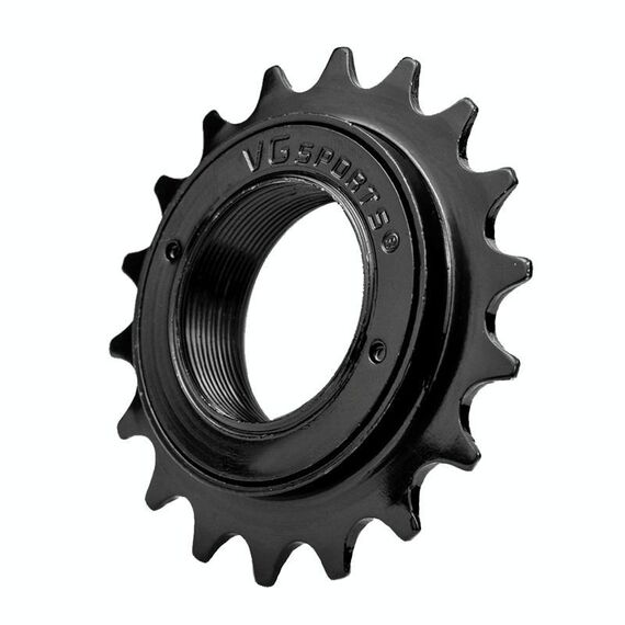 VG SPORTS Passeggino Scooter Bicicletta Volano a velocità singola, Stile: 18T Nero
