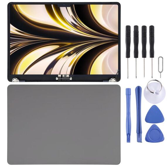 Per MacBook Air 13.6 pollici A3113 2024 EMC8611 Schermo LCD completo (grigio)