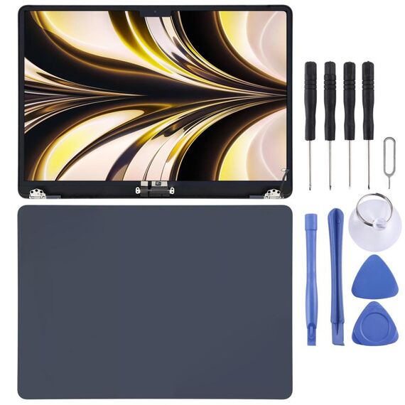 Per MacBook Air 13.6 pollici A3113 2024 EMC8611 Schermo LCD completo (mezzanotte)