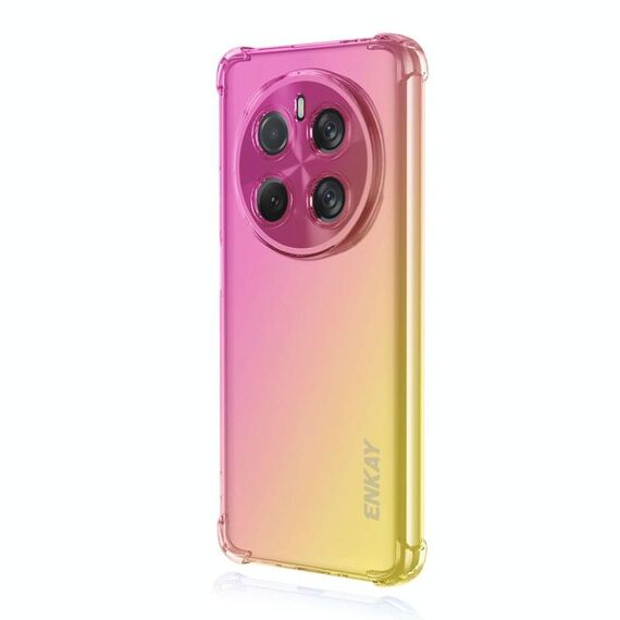 Custodia per telefono in TPU Airbag sfumato Hat-Prince For Honor Magic7 ENKAY (oro rosa)