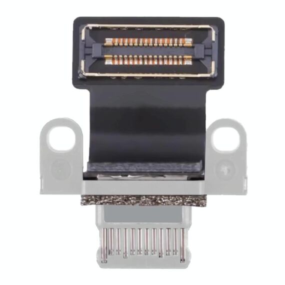 Per Macbook Pro 16 pollici 2023 A2780 821-03084-A Cavo flessibile porta di ricarica (argento)