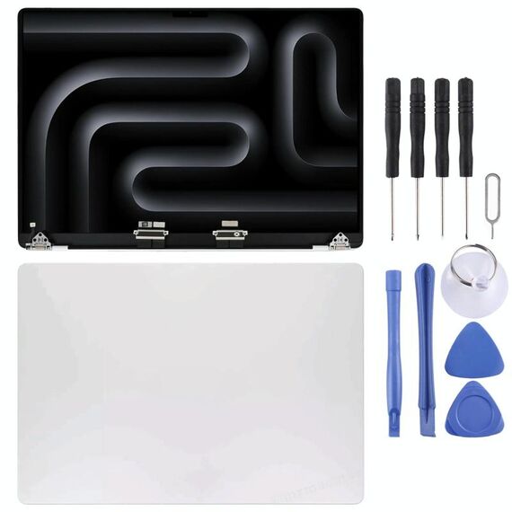 Per MacBook Pro M3 Pro 14 pollici A2992 2023 EMC8407 Schermo LCD originale completo (argento)
