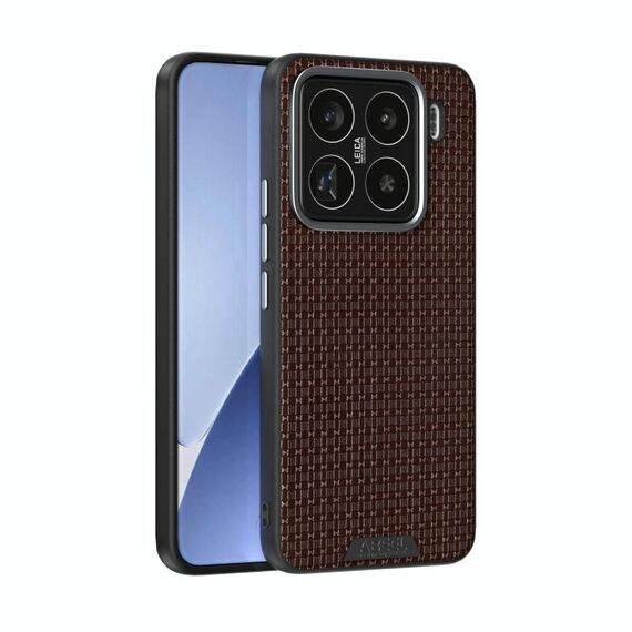 Per Xiaomi 15 Pro ABEEL Ruyi Pattern 6D Micro Relief MagSafe Custodia in pelle per telefono (marrone)
