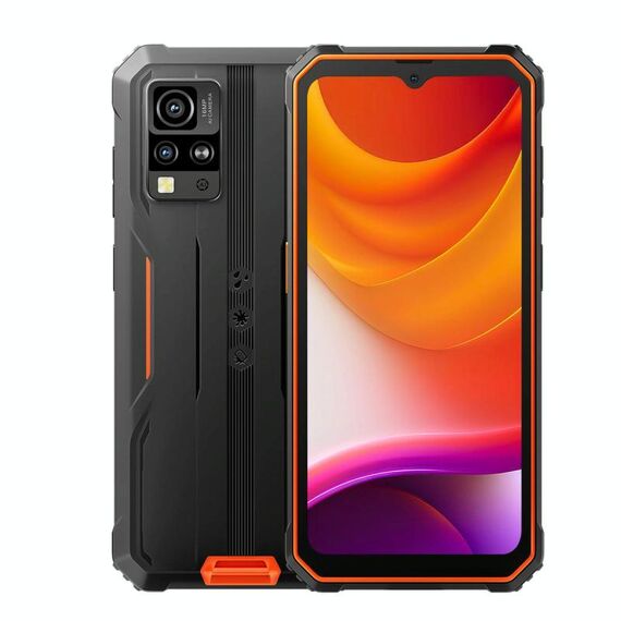 [Magazzino HK] Blackview BV4800 SE Rugged Phone, 4 GB + 64 GB, 6,56 pollici Android 15 UMS9320E T615 Octa Core, Rete: 4G, OTG, NFC (arancione)