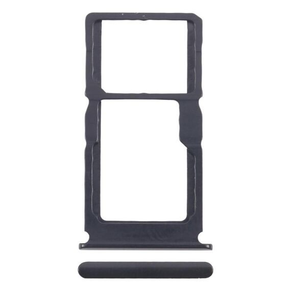 Per Nokia 8.3 Vassoio SIM originale + SIM / Micro SD (nero)