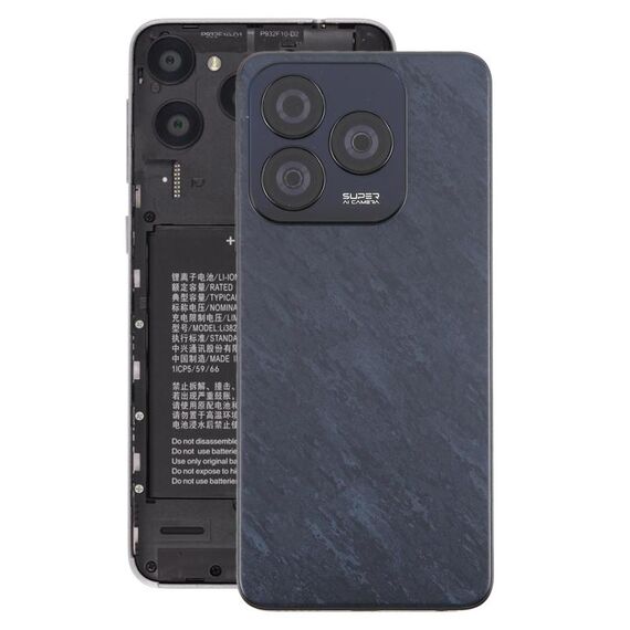 Per ZTE Blade A75 4G Z2359 Cover posteriore batteria con cornice centrale / Cover obiettivo fotocamera