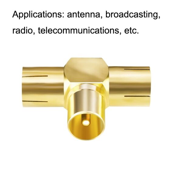 Adattatore cavo coassiale per connettore antenna TV maschio a 2x femmina TBD04246370 6922487986210