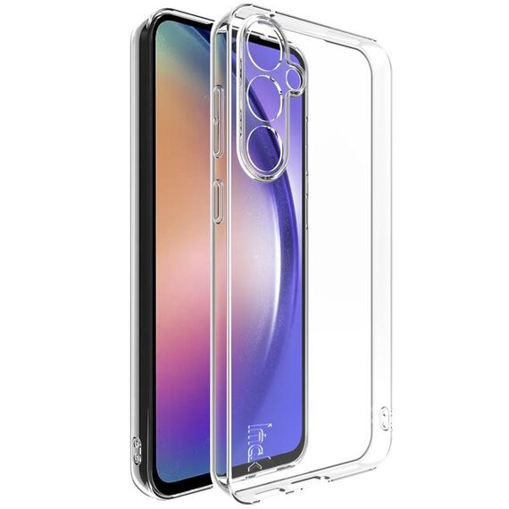 Per Samsung Galaxy S23 FE 5G imak UX-10 Custodia per telefono in TPU trasparente antiurto (trasparente)