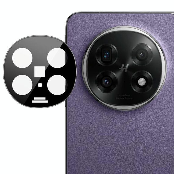 Per OPPO Find N5 imak Pellicola in vetro per obiettivo fotocamera posteriore Versione nera