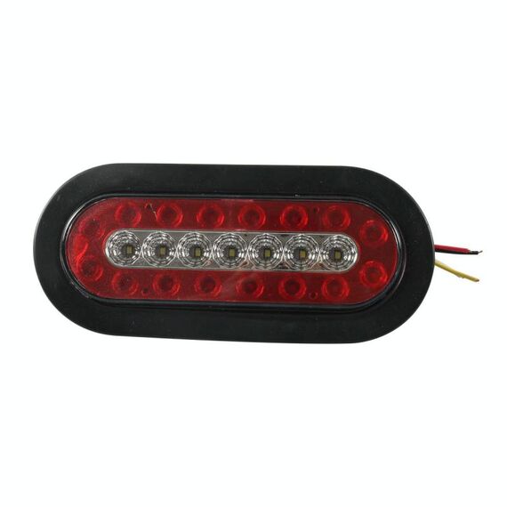 Fanale posteriore per rimorchio da 6 pollici, luce di larghezza per camper multifunzione da 12 V, specifiche: 1 pz.