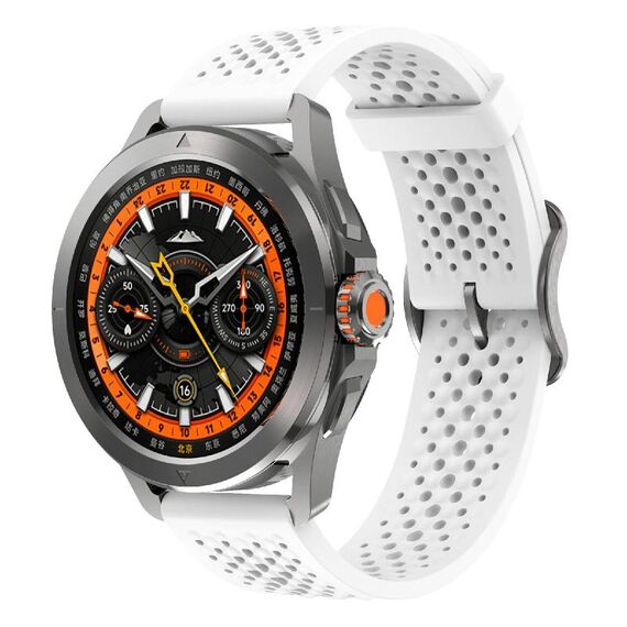 Per Xiaomi Watch S4 Sport Kalebol 22mm Cinturino in silicone (bianco)
