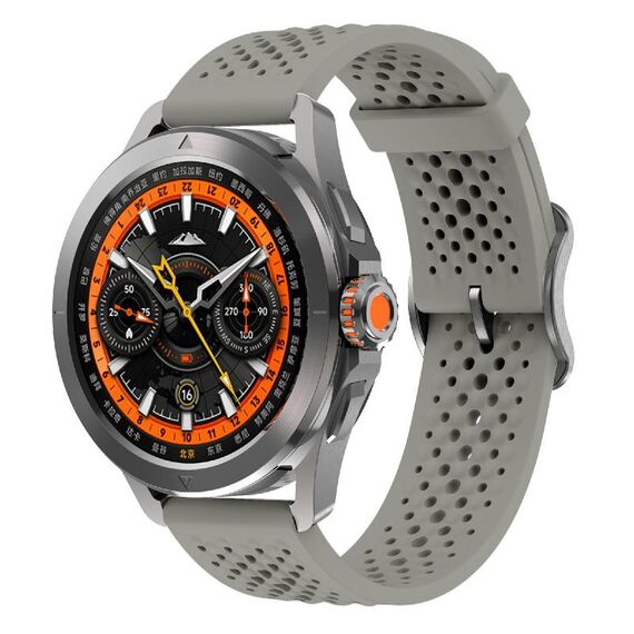 Per Xiaomi Watch S4 Sport Kalebol 22mm Cinturino in silicone (grigio titanio)