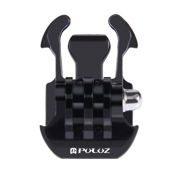 Fibbia a sgancio rapido per superficie orizzontale PULUZ per PULUZ Action Sports Cameras Jaws Flex Clamp Mount per GoPro, Insta360, DJI e altre action camera