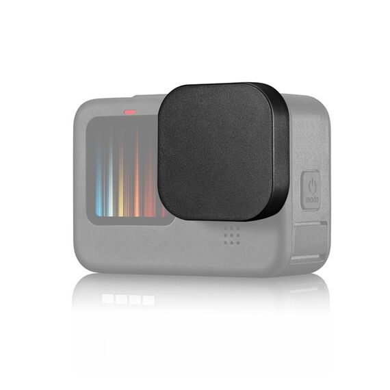 PULUZ per GoPro HERO12 Nero/11 Nero/10 Nero/9 Nero Morbido TPU Gomma Antigraffio Copriobiettivo Protettivo per Obiettivo della Fotocamera (Nero)
