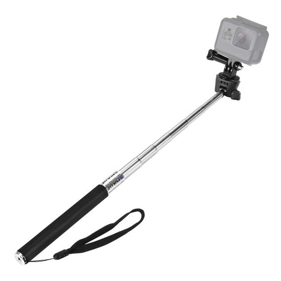 Monopiede estensibile per selfie portatile PULUZ per GoPro, Insta360, DJI e altre action camera, lunghezza: 22,5-80 cm