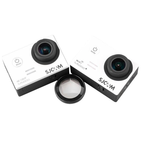 Filtro UV / Filtro obiettivo con cappuccio per fotocamera sportiva SJCAM SJ5000 e videocamera sportiva DV SJ5000 Wifi