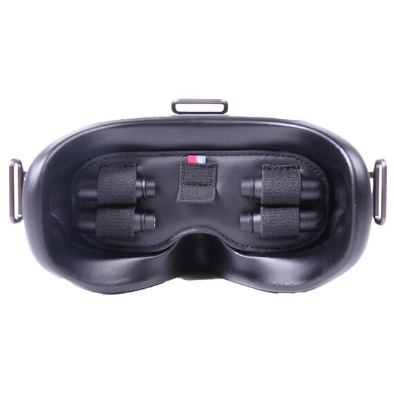 SunnyLife FV-Q9307 per DJI FPV Occhiali da volo V2 copertura protettiva Polvere di stoccaggio per sfumature (nero)