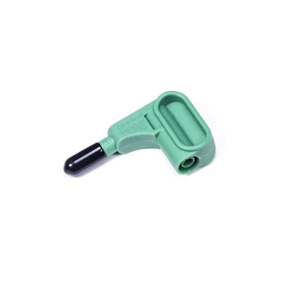 Terminale per testina di aspirazione magnetica senza saldatura multimetro da 4 mm (verde BC0017013600)