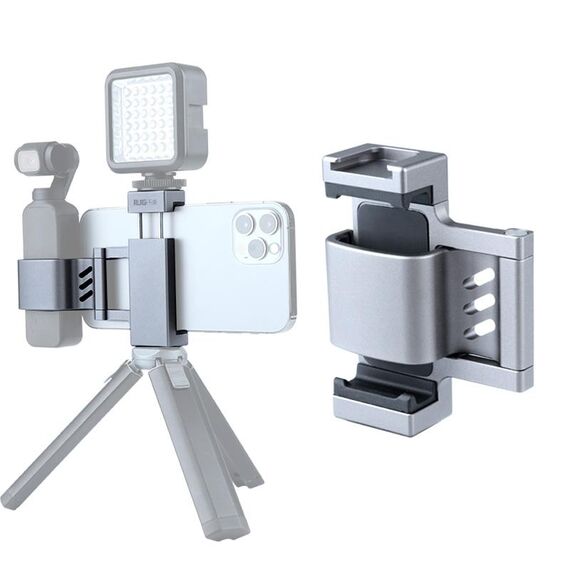 RUIGPRO Smartphone Fissaggio Morsetto da 1/4 pollici Staffa per montaggio per DJI Osmo Pocket / Pocket 2