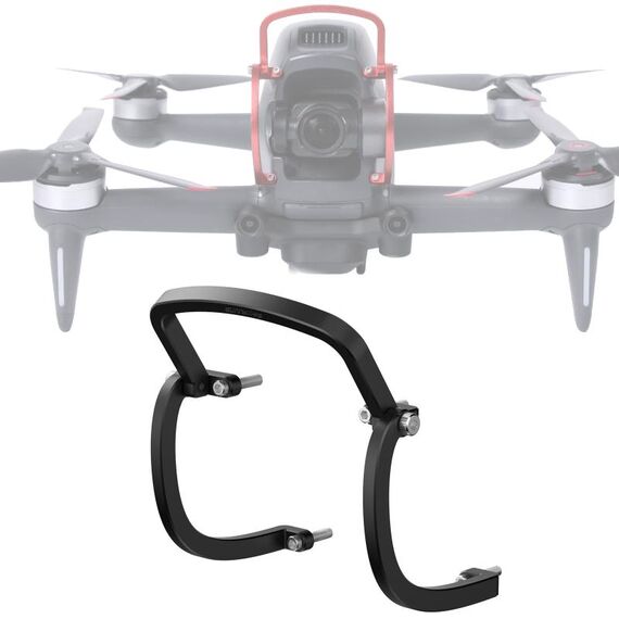 Sunnylife FV-Q9353 Gimbal Bumper Anti-collisione Alluminio Guard Guard Protector Paraurti per DJI FPV (nero)