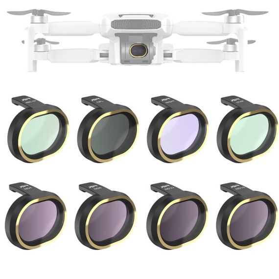 JSR per FIMI X8 Mini Drone 8 in 1 UV + CPL + ND8 + ND16 + ND32 + STAR + Kit filtro per lenti notturne