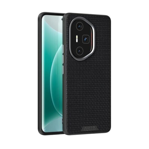 Per Honor 300 Ultra ABEL Ruyi Pattern 6D Micro Relief MagSafe Custodia in pelle per telefono (nero)