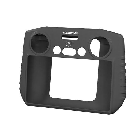 Custodia protettiva in silicone per telecomando Sunnylife per Mini 3 Pro DJI RC, stile: senza cappuccio (nero)