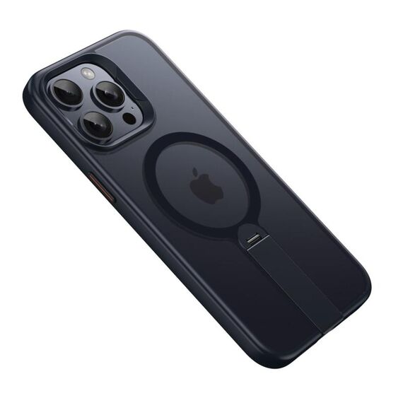 Per iPhone 15 Pro Supporto Rotante Magnetico MagSafe Custodia per Telefono (Nero)