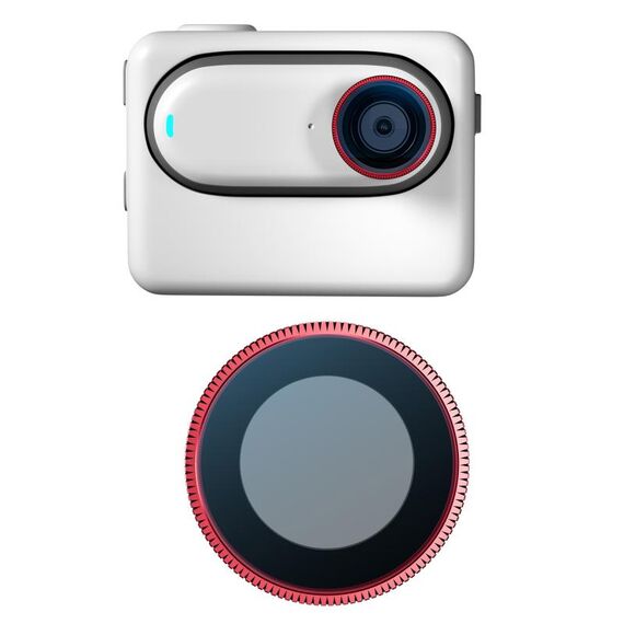 Per Insta360 GO 3S STARTRC CPL Filtro Obiettivo Fotocamera (Nero Rosso)