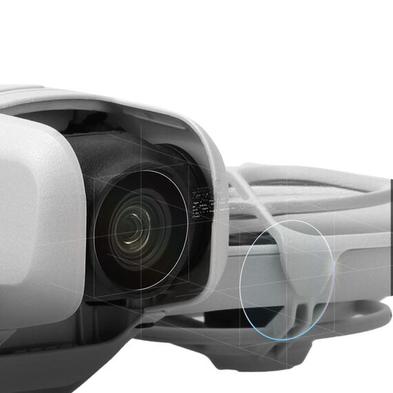 Per DJI Neo Sunnylife 2 pezzi Pellicola per lenti in vetro temperato per droni (trasparente)