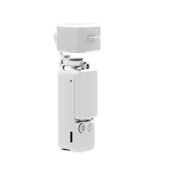 Per DJI OSMO Pocket 3 PULUZ 3 in 1 set di custodie in silicone (bianco)