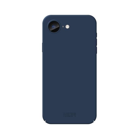 Per iPhone 16e MOFI Qin Series Skin Feel Custodia per telefono PC All-inclusive (blu)
