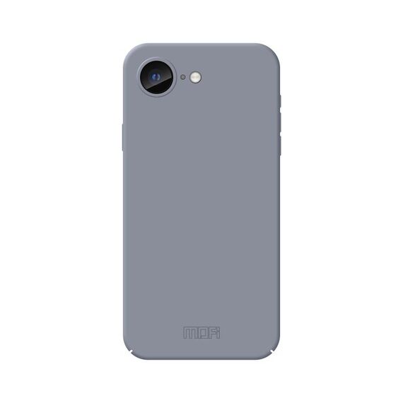 Per iPhone 16e MOFI Qin Series Skin Feel Custodia per telefono PC All-inclusive (grigio)