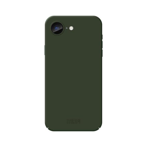 Per iPhone 16e MOFI Qin Series Skin Feel Custodia per telefono PC All-inclusive (verde)