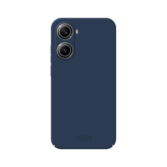 Per Redmi Turbo 4 / Poco X7 Pro MOFI Qin Series Skin Feel Custodia per telefono PC All-inclusive (blu)