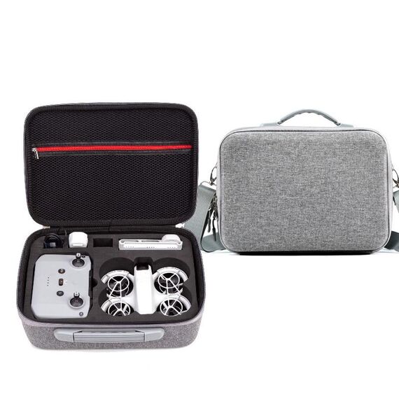 Per DJI Neo Drone Borsa a tracolla singola Borsa a mano Custodia protettiva Scatola di stoccaggio (grigio)