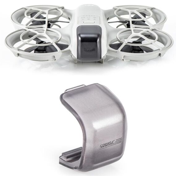Per DJI Neo STARTRC Copertura protettiva per obiettivo Copertura per giunto cardanico (nero trasparente)