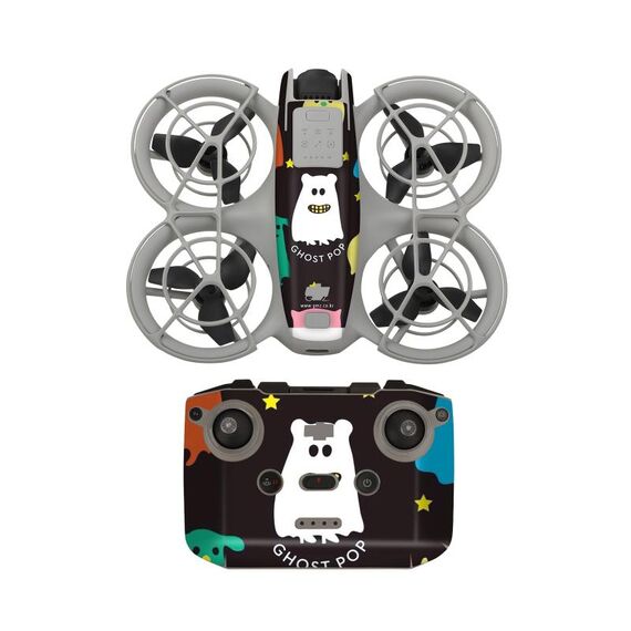 Adesivo protettivo per il corpo del telecomando del drone DJI Neo (Ghost Pop)