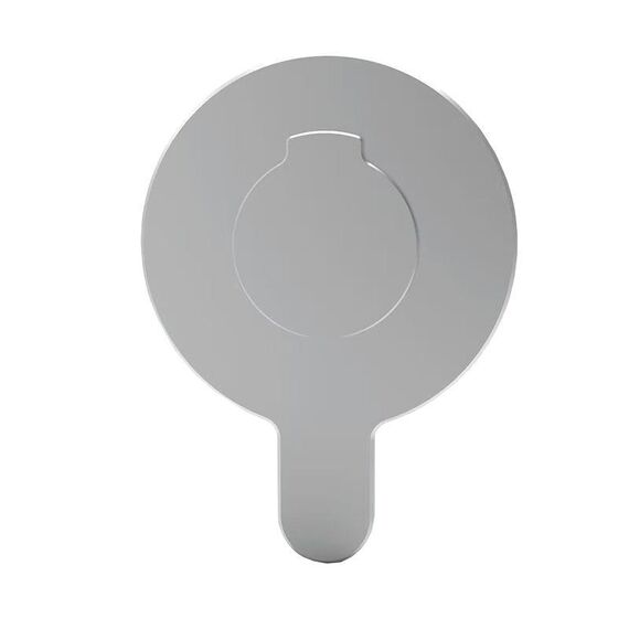 Per DJI OM 4 / OM 4 SE / OM 5 / OM 6 Staffa cardanica Magsafe Supporto magnetico in lega di alluminio (Argento)