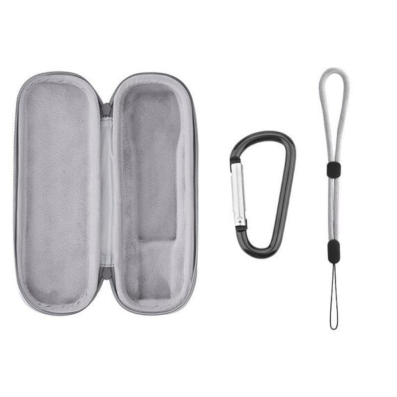 Per DJI OSMO Pocket 3 BRDRC Custodia protettiva autonoma e maneggevole (PU grigio)