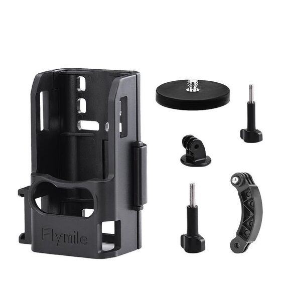 6 pezzi/set per DJI Osmo Pocket 3 Flymile supporto magnetico base fissa adattatore clip posteriore lunetta accessori