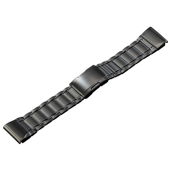 Per Garmin Forerunner 965/955/945/935 Cinturino per orologio in acciaio al titanio con cinque perline da 22 mm a sgancio rapido (grigio)