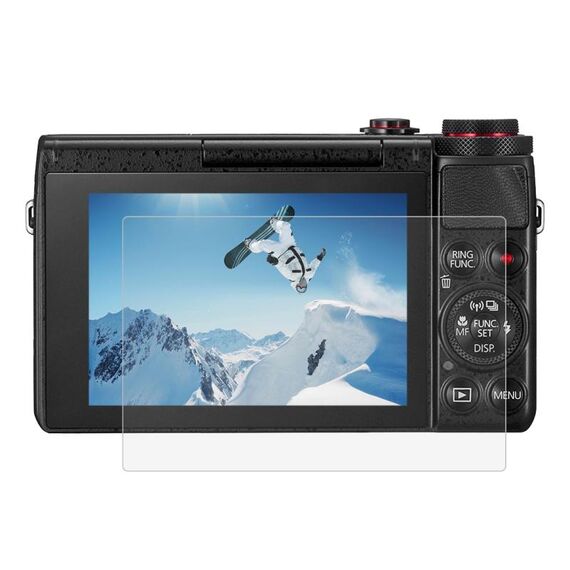 Puluz 2,5d 9H di vetro temperato per Canon G7X, Compatibile con Canon G3X / G9X / G5X / G7XII / G9XII / G1x Mark III / M6 / M100 / M50 / EOS RP / M6 Mark II