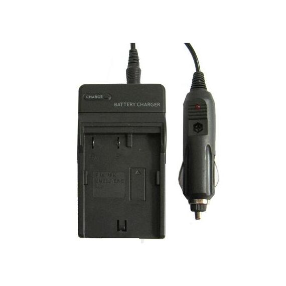 Caricabatteria per fotocamera digitale per NIKON ENEL3 / ENEL3e (nero)