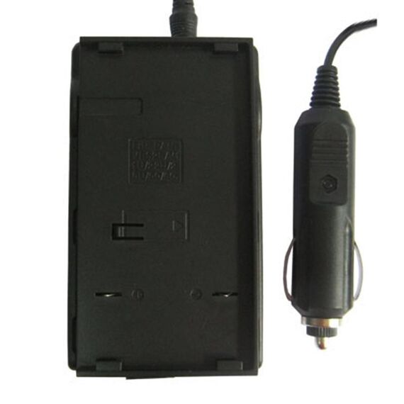Caricabatteria per fotocamera digitale 2 in 1 per Panasonic 2E / V11U / 12U22U (nero)