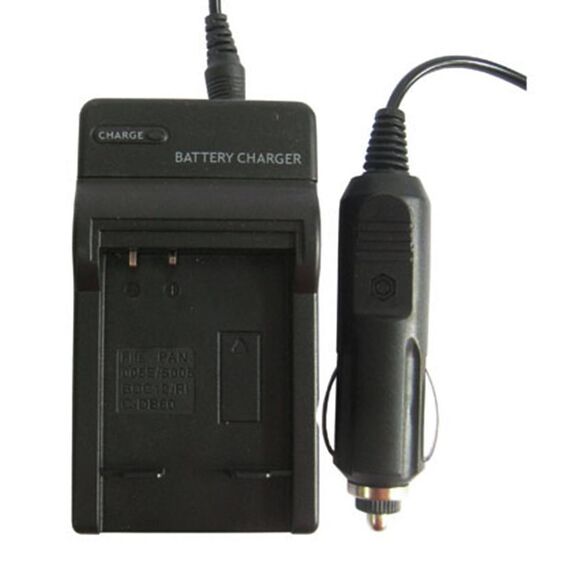 Caricabatteria per fotocamera digitale per Panasonic 005E / BCC 12 / RIC-DB-60 (nero)